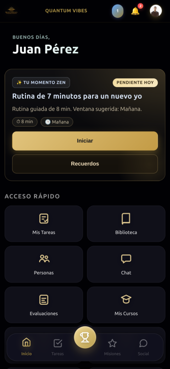App QuamtumVibes
